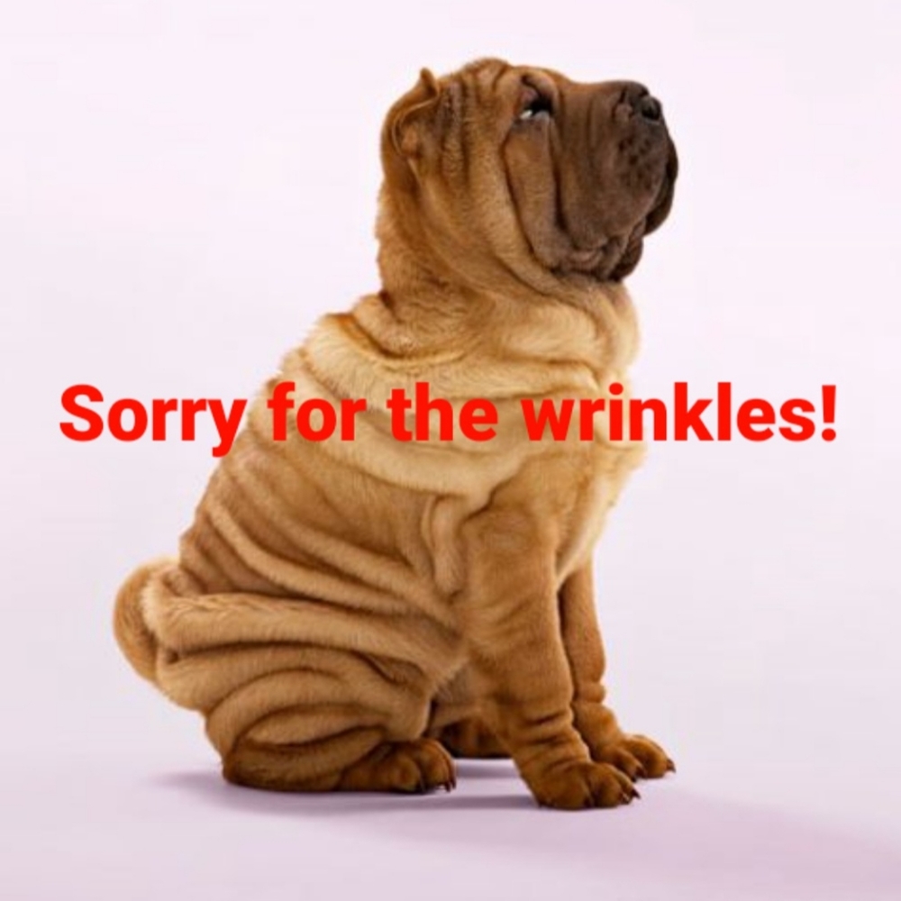 Let me apologize, I do not iron! 🤦‍♀️🤷‍♀️🤪